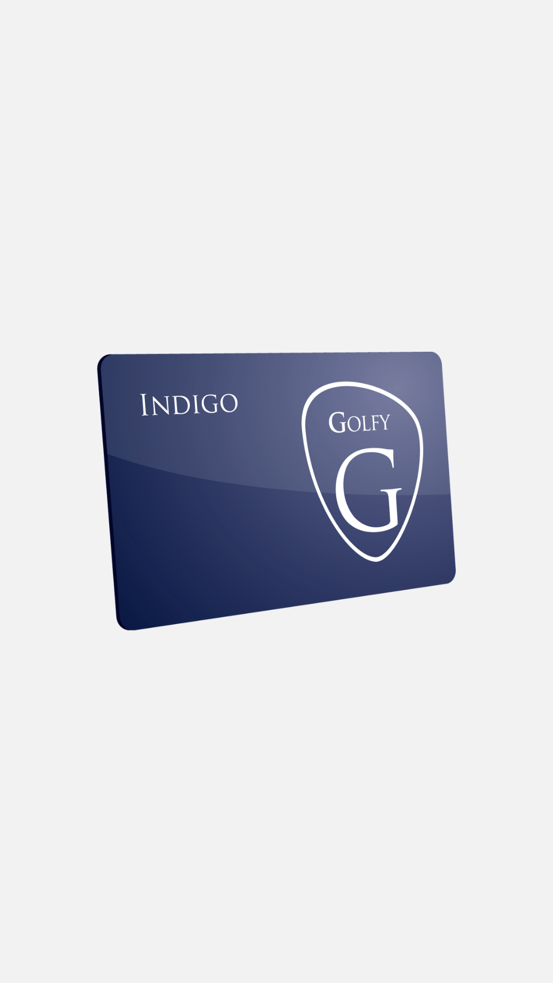 Carte Golfy – Indigo