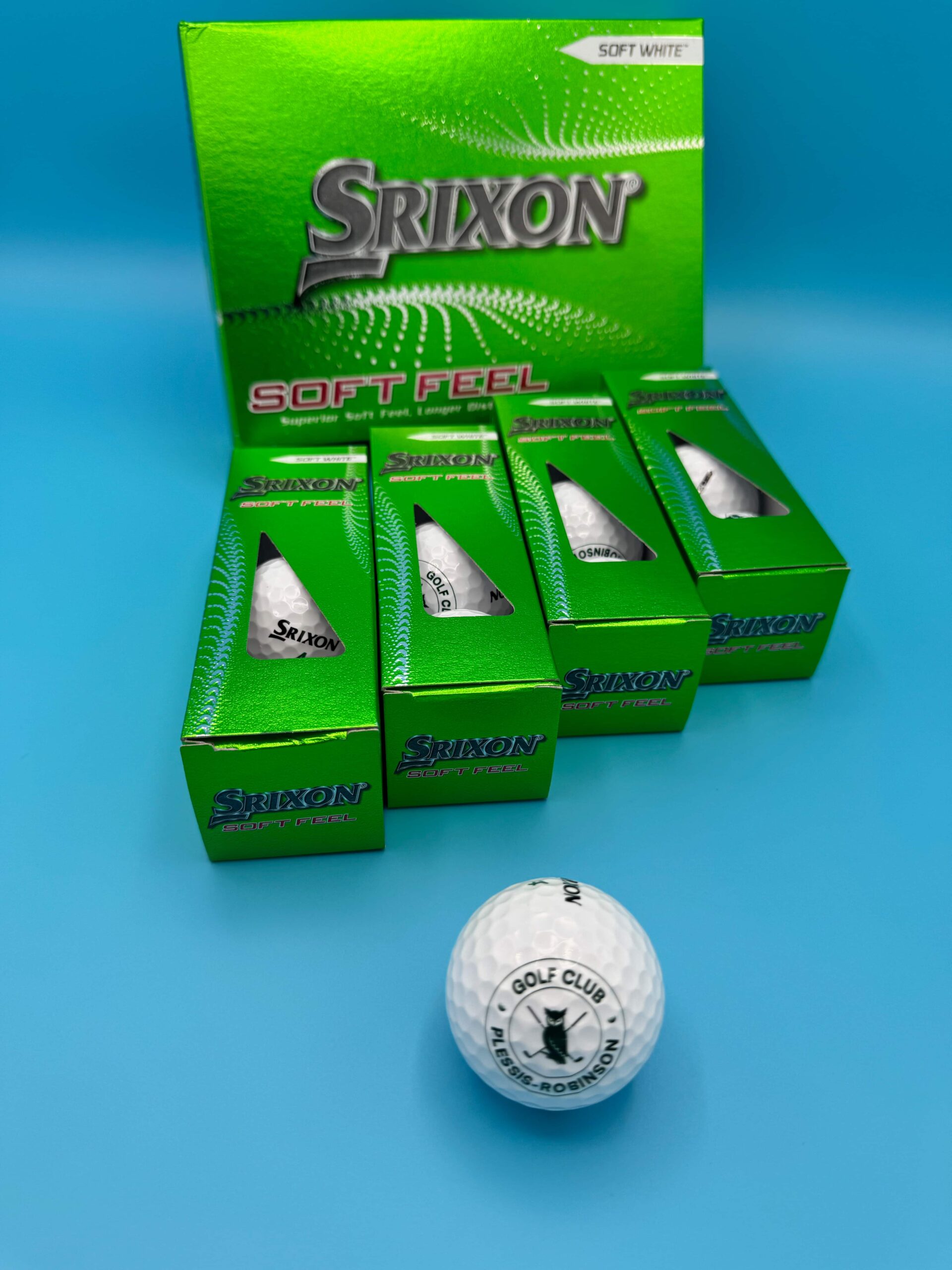 Balle logotée SRIXON Soft Feel