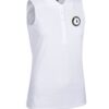 Polo Blanc femme sans manches g.JENNA – Image 2