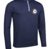 Mid-Layer Navy homme à fermeture éclair quart g.WICK – Image 2